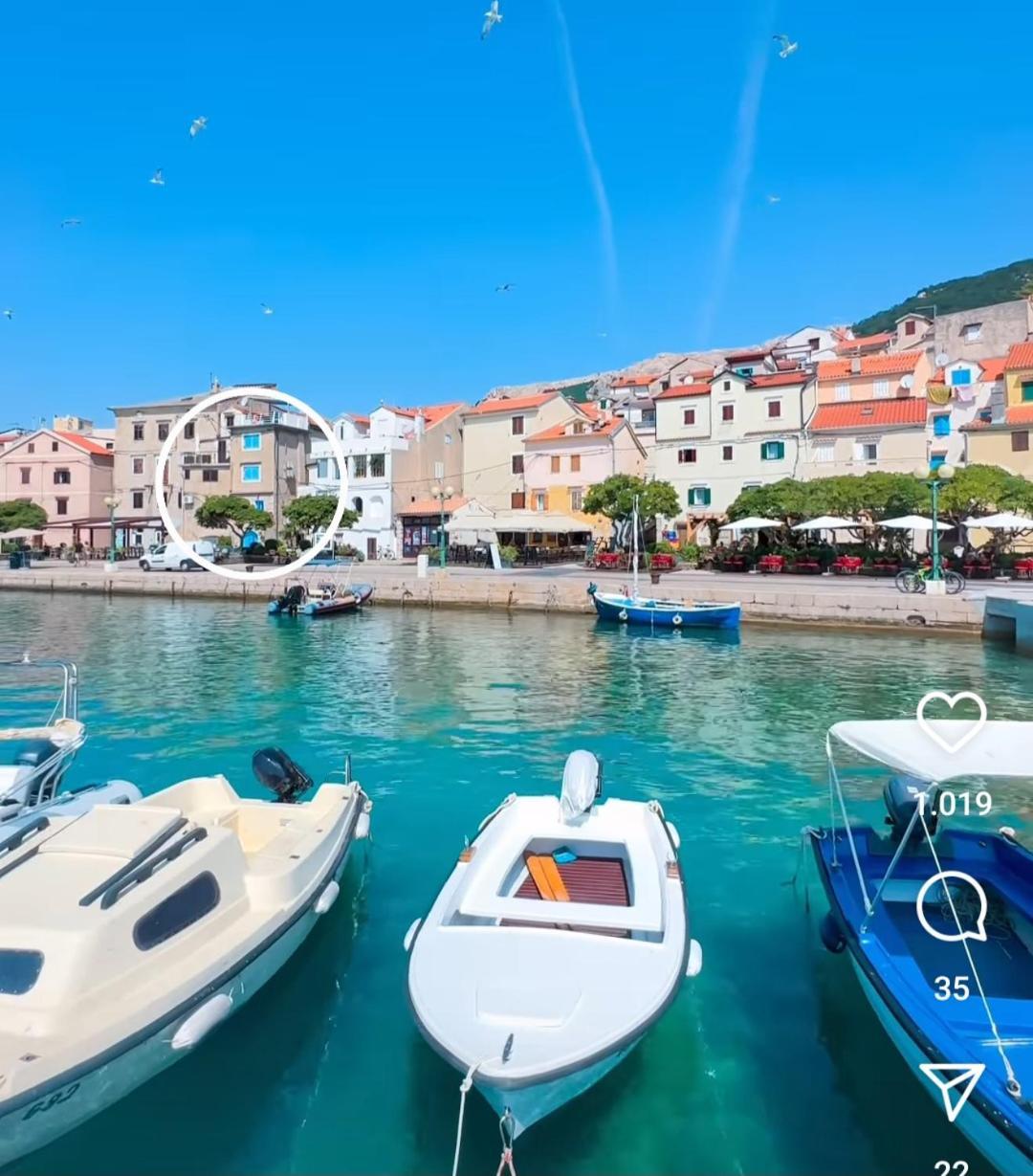 Apartments Lighthouse Baska  Bagian luar foto